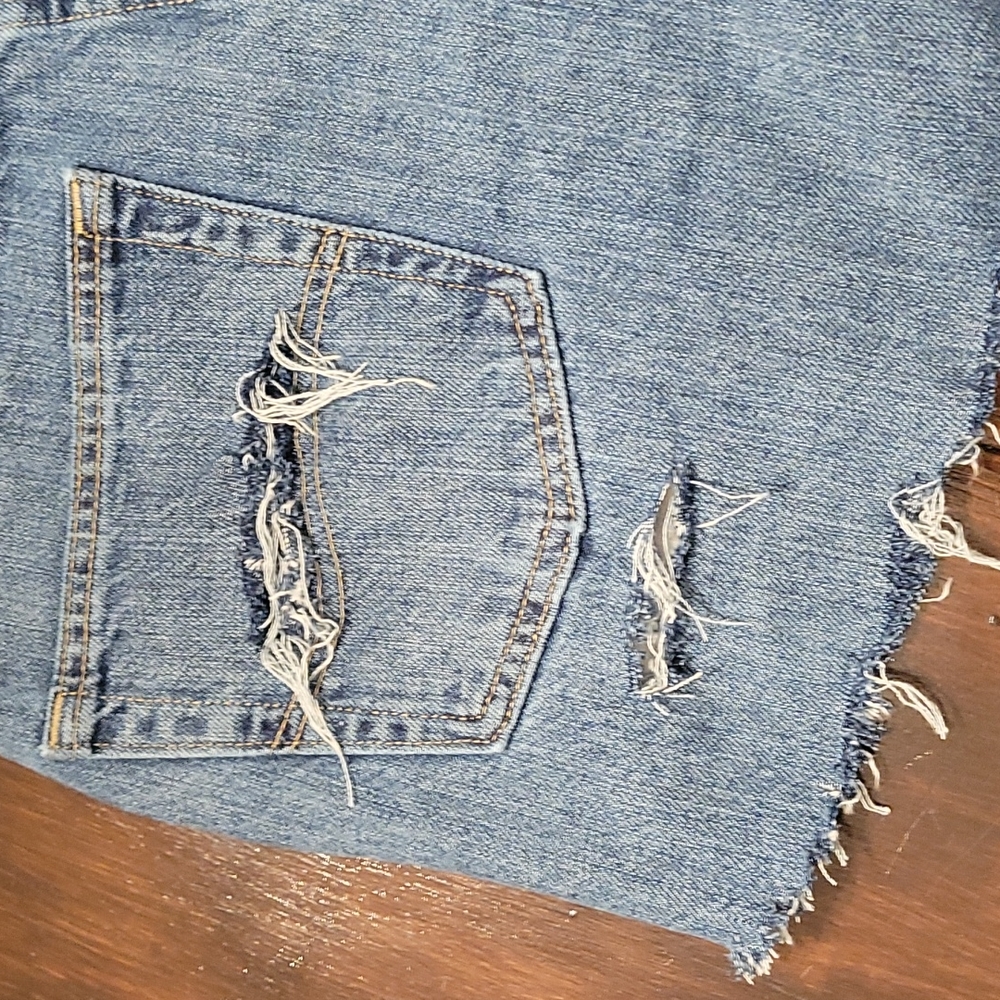 Vintage Lee Jean Cutoff Shorts Y2K - Picture 11 of 14